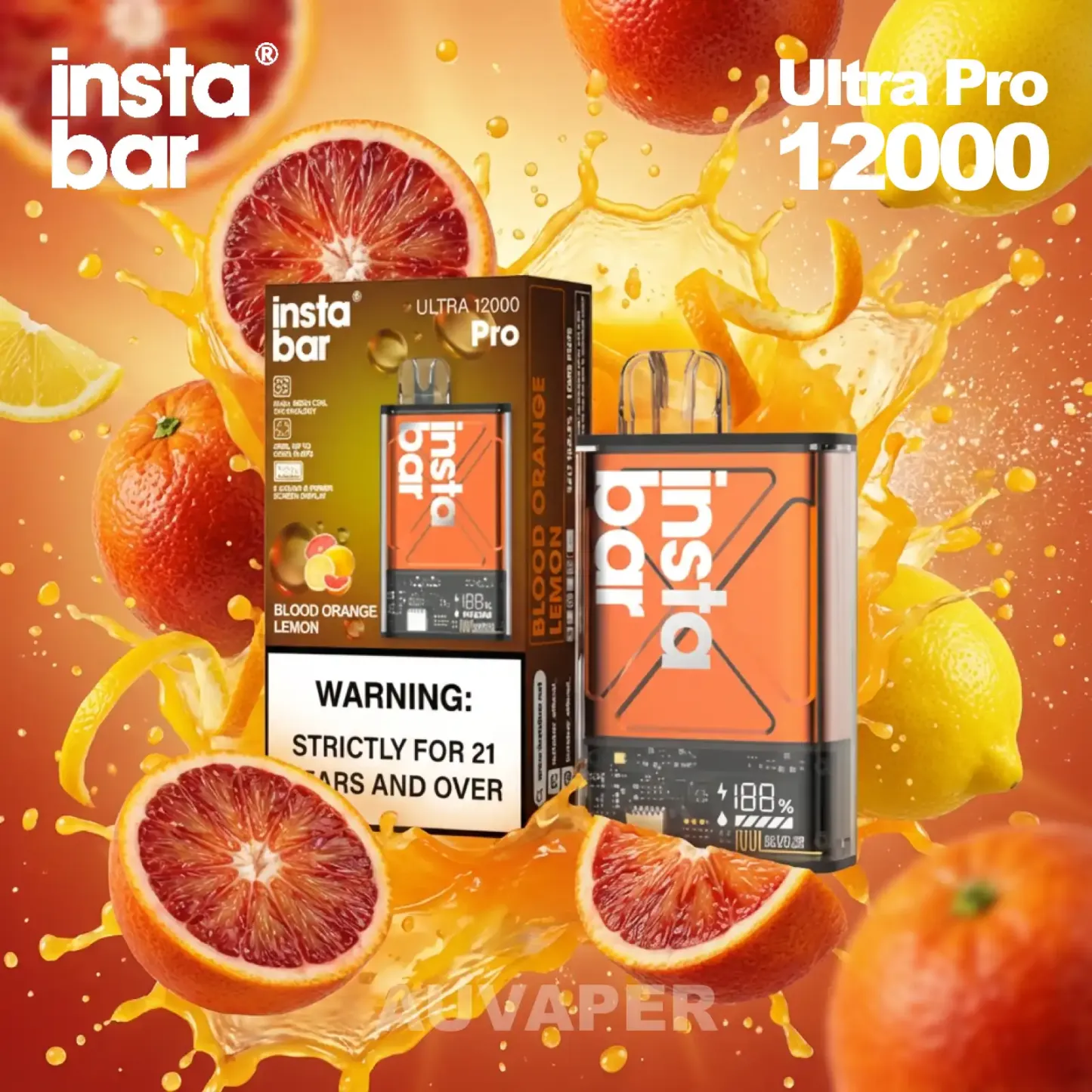 Blood Orange Lemon InstaBar Ultra Pro