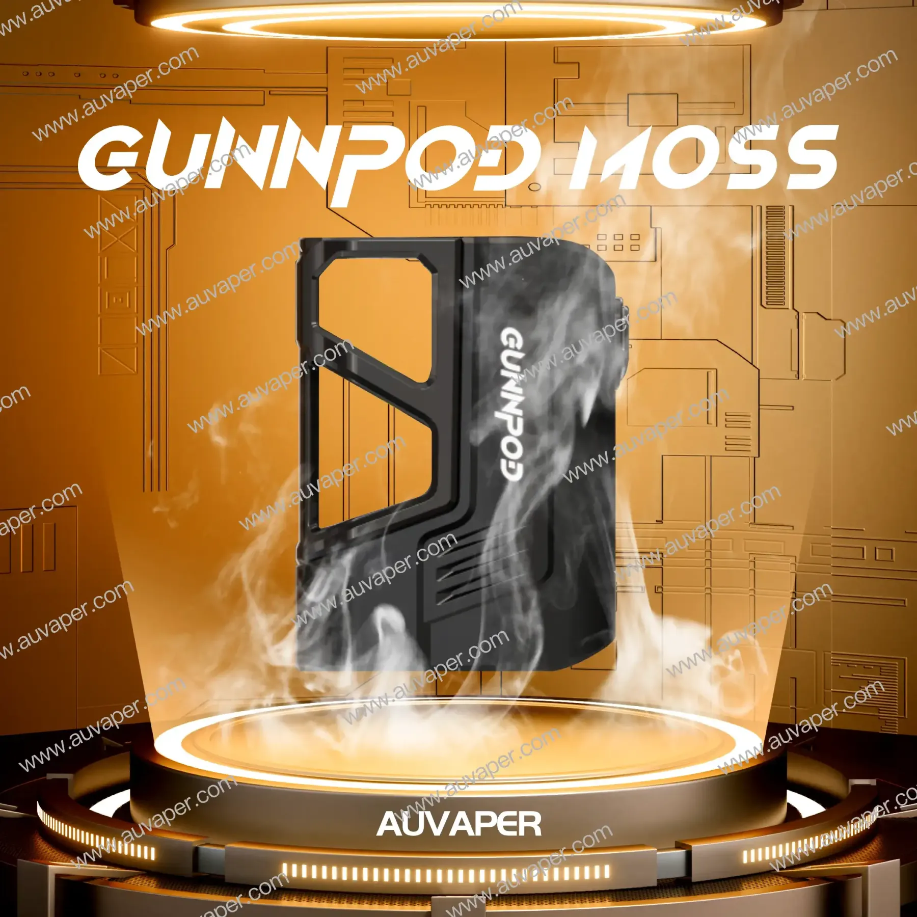 Black Gunnpod Moss Kit[No pod]-AUVAPER