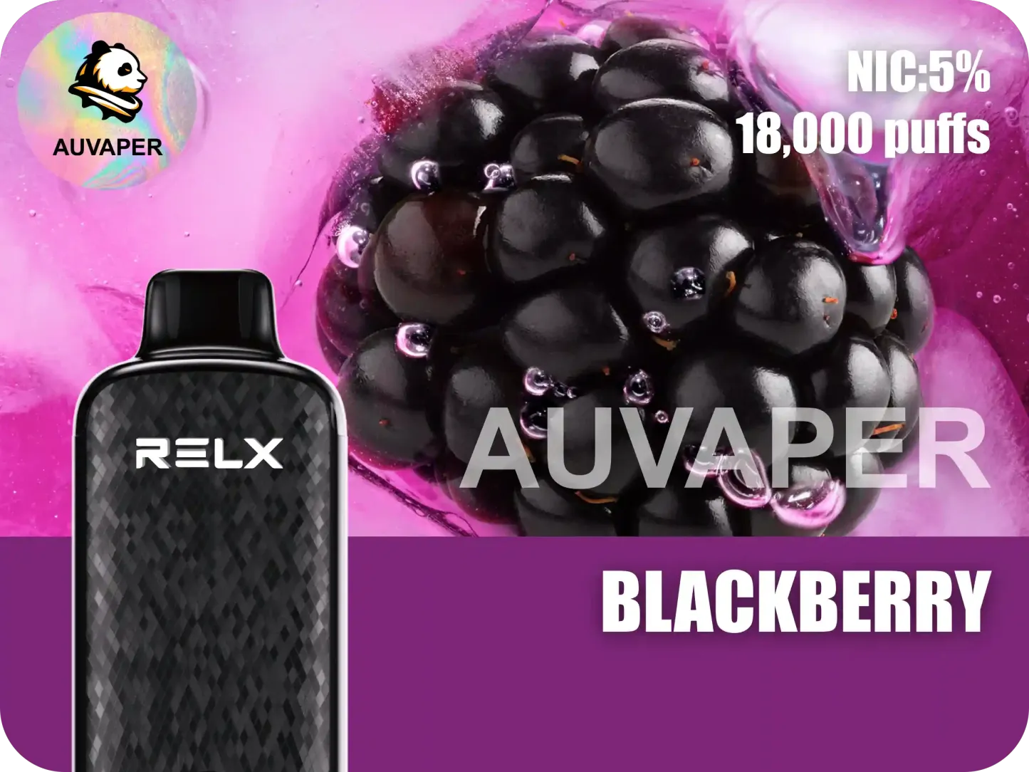 Blackberry Relx Sparta-AUVAPER
