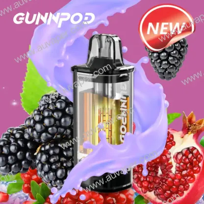 Blackberry Cherry Pomegranate Ice Gunnpod Moss Pod-AUVAPER
