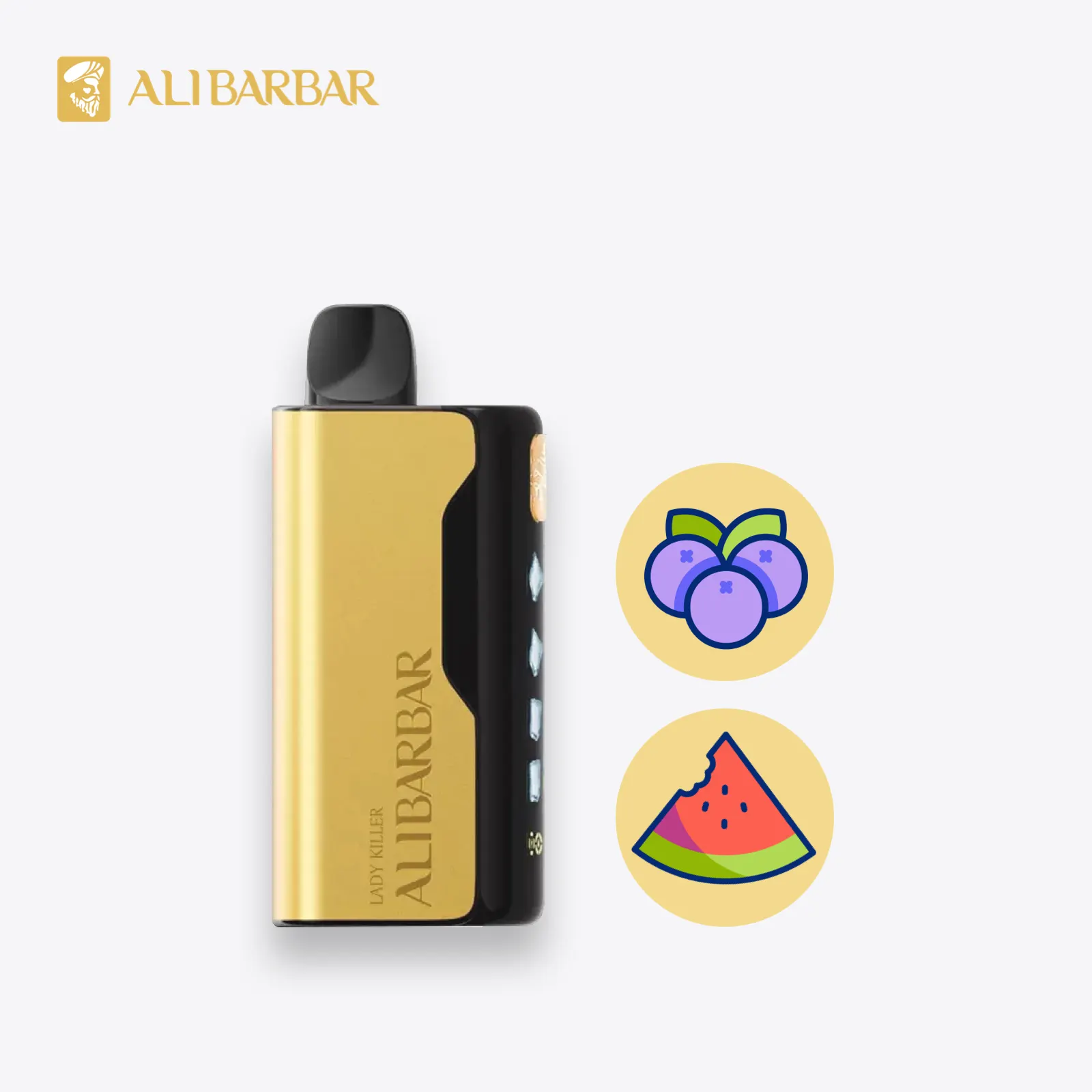 Blueberry Watermelon ALIBARBAR ICE ADJUST