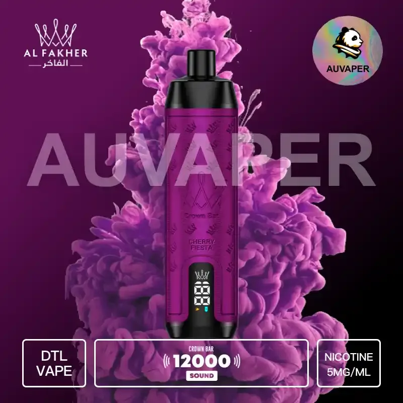 Cherry Fiesta AL FAKHER Crown Bar-AUVAPER