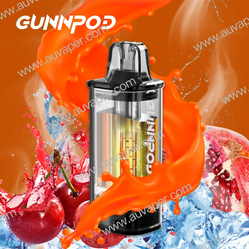 Cherry Pomegranate Ice Gunnpod Moss Pod-AUVAPER