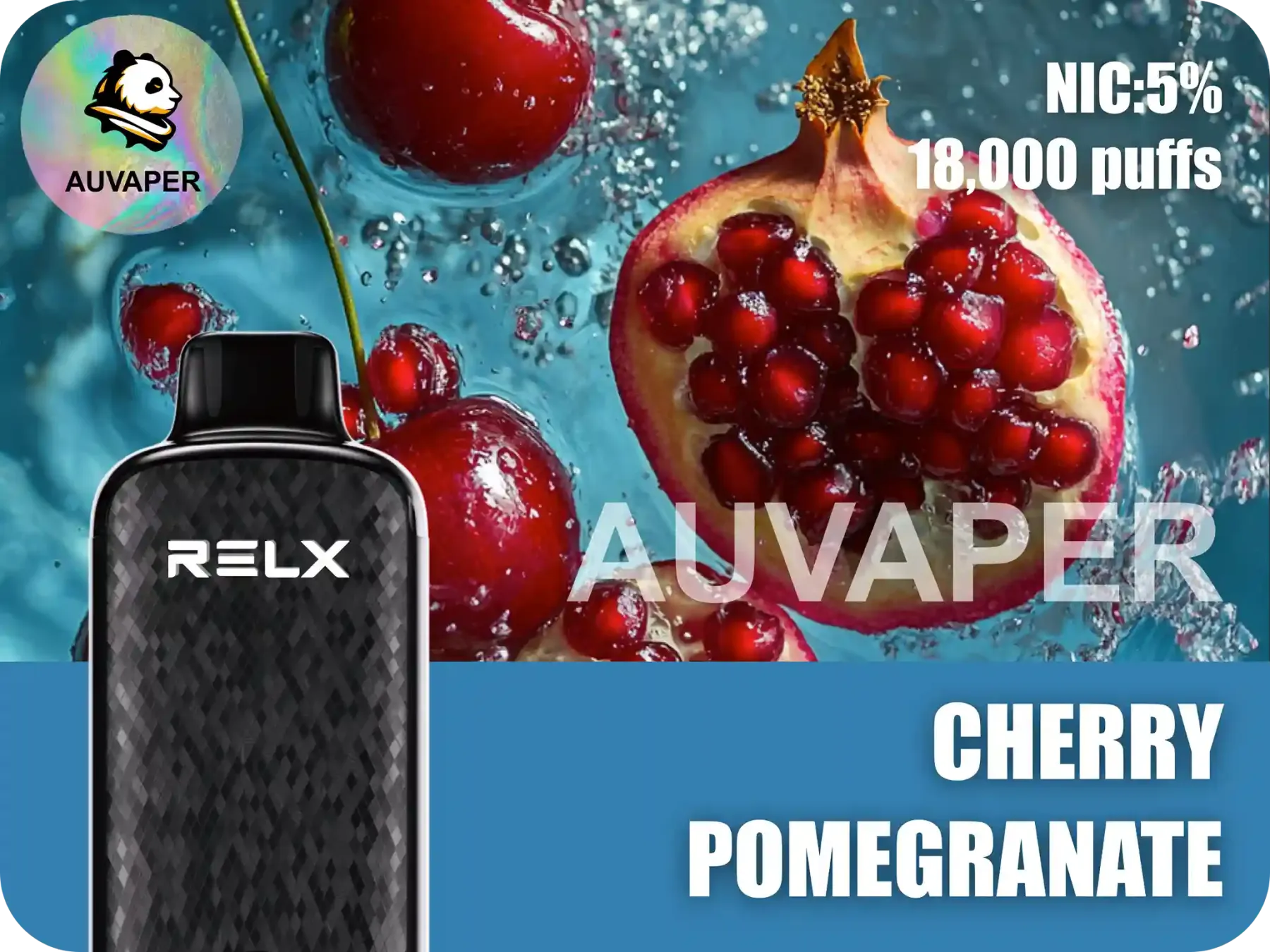 Cherry Pomegranate Relx Sparta-AUVAPER