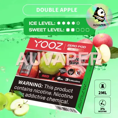  Double Apple Zero Pod(2per box)-AUVAPER