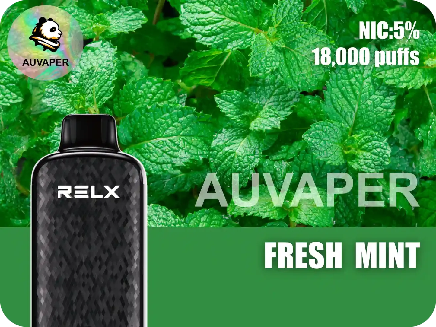 Fresh Mint Relx Sparta-AUVAPER