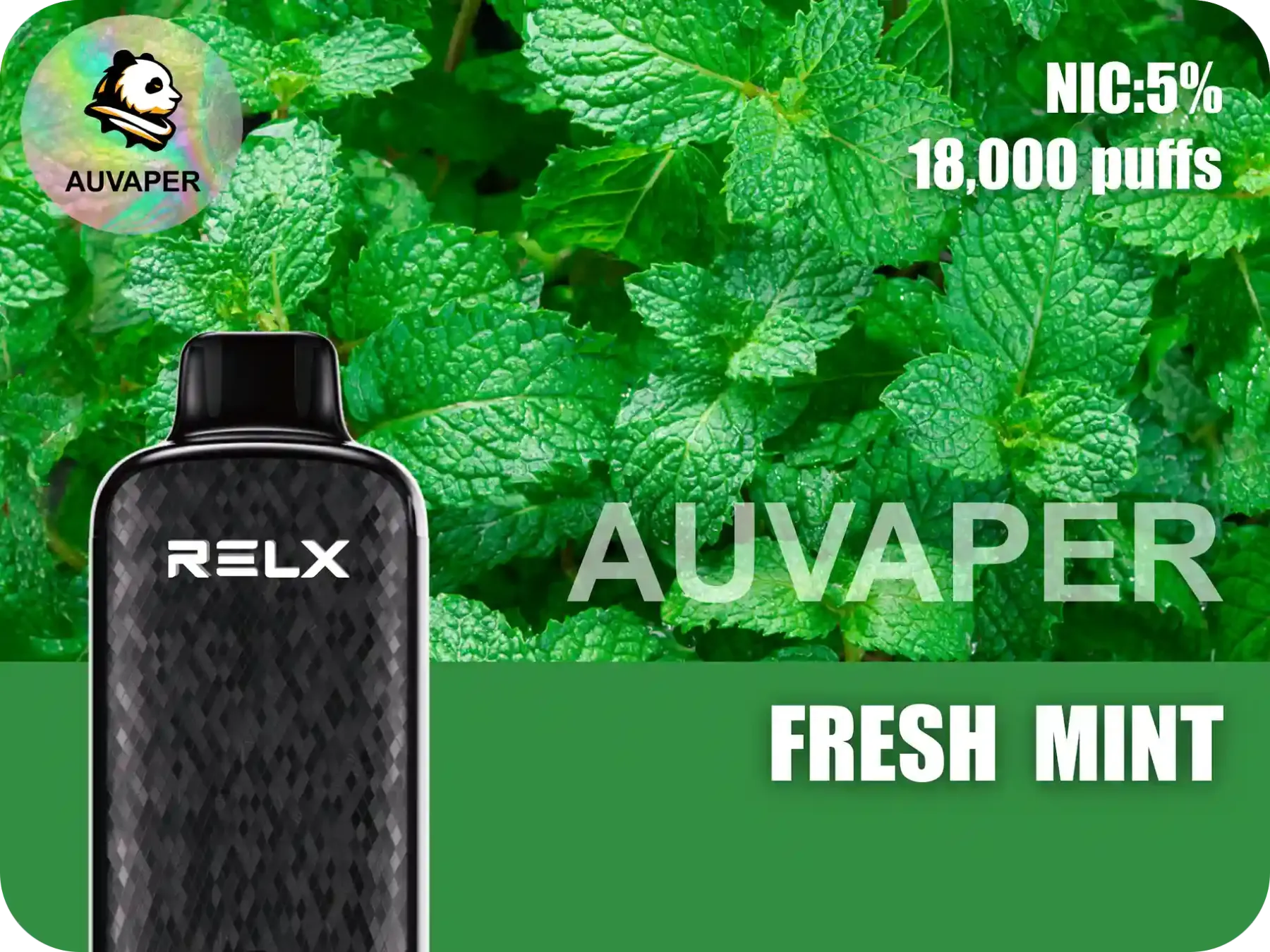 Fresh Mint Relx Sparta-AUVAPER