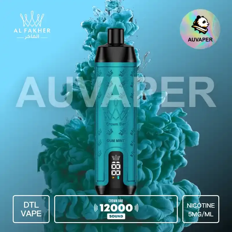 Gum Mint AL FAKHER Crown Bar-AUVAPER