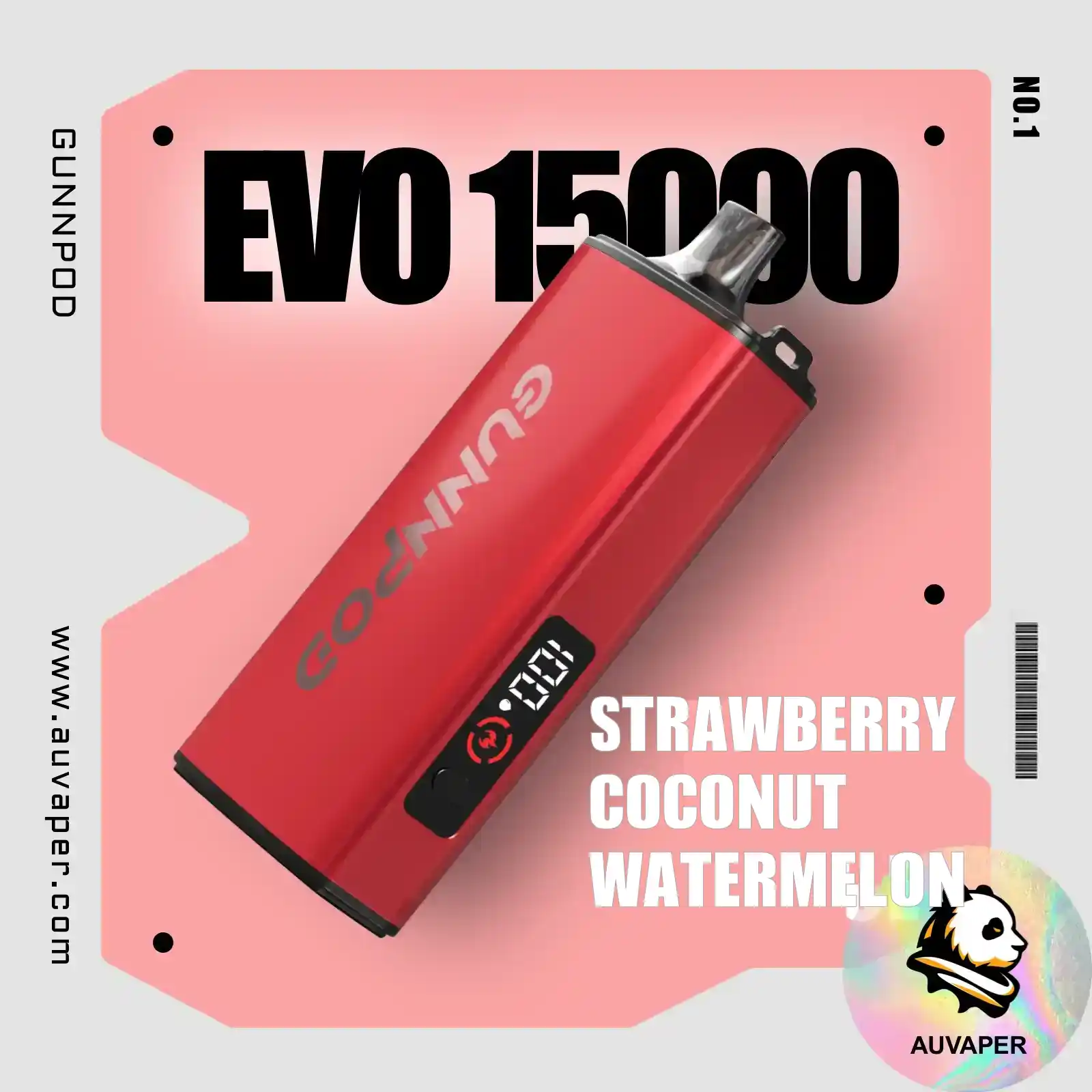 Strawberry Coconut Watermelon Gunnpod Evo