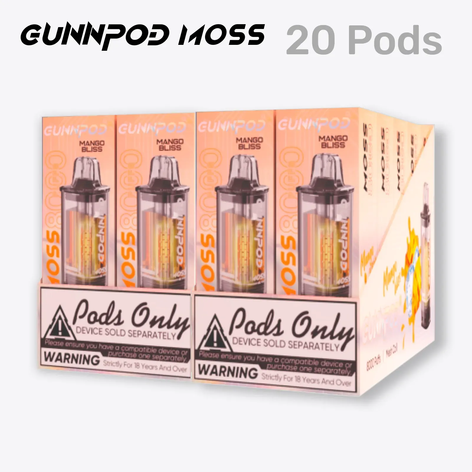 GUNNPOD MOSS 20Pods