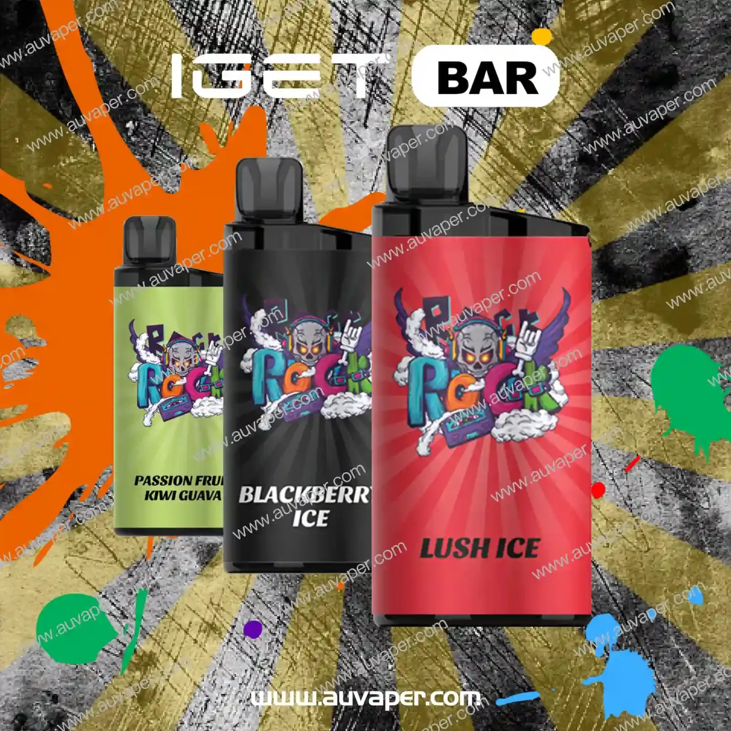 IGET BAR 3pcs-AUVAPER