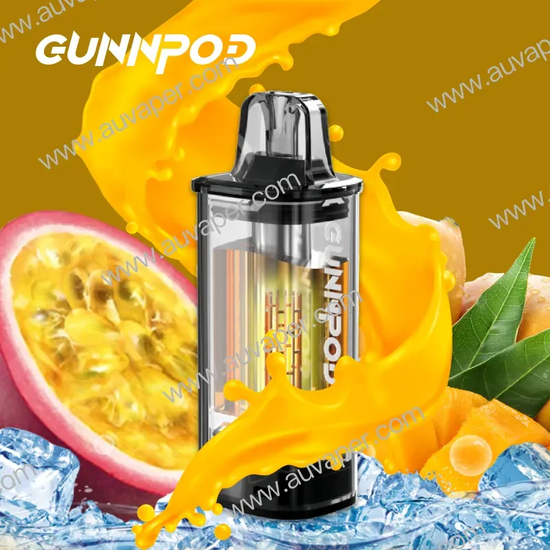Ice Passionfruit Mango Lime Gunnpod Moss Pod-AUVAPER