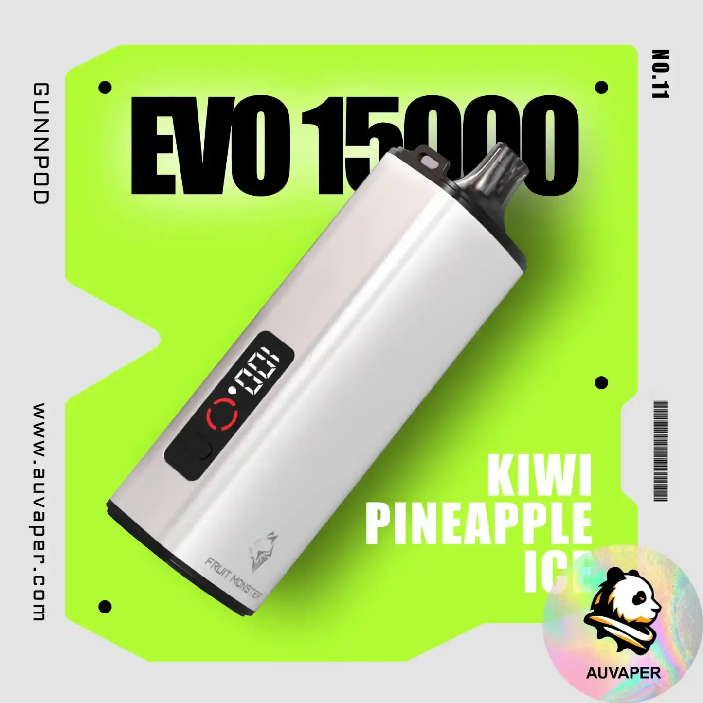 Kiwi Pineapple Ice Gunnpod Evo-AUVAPER