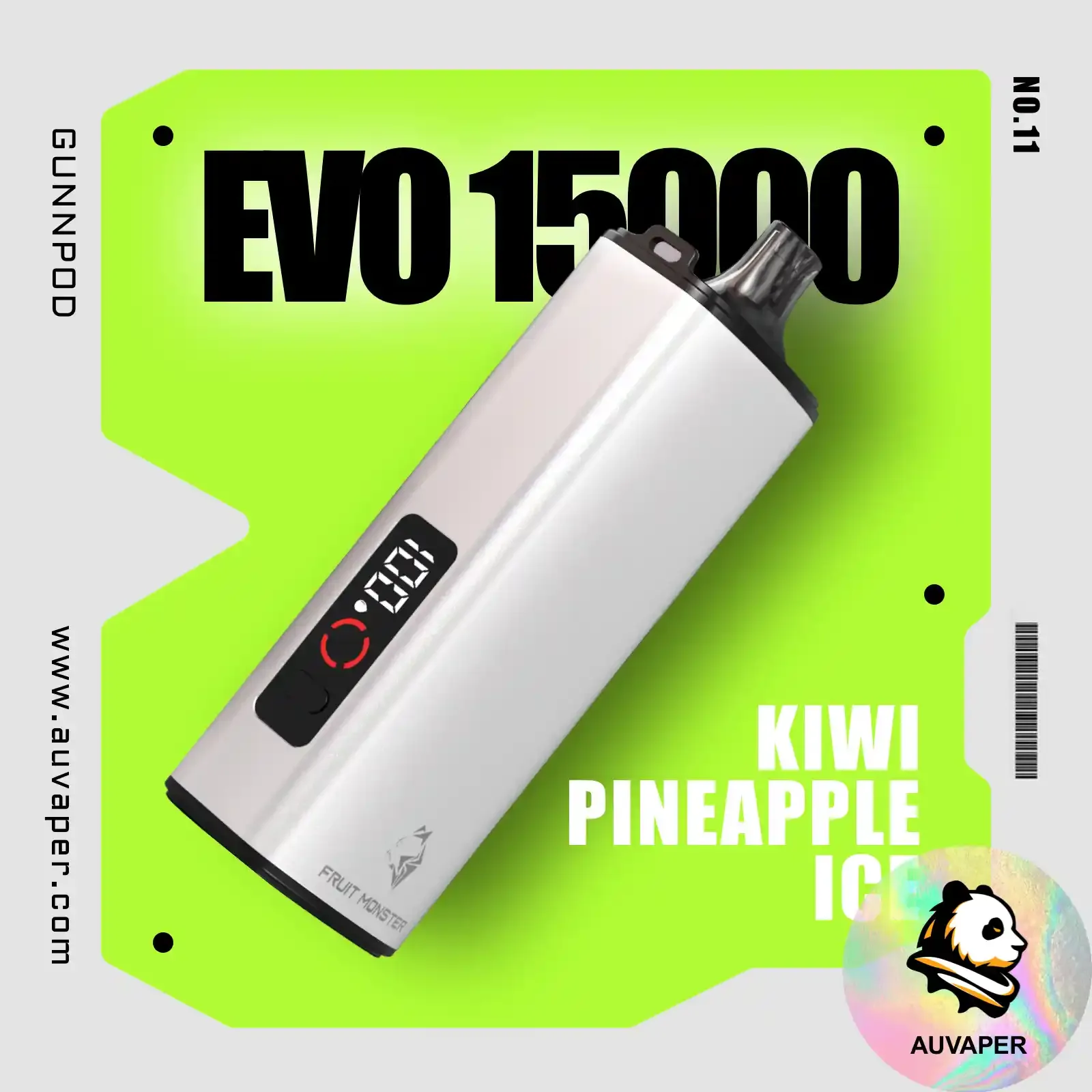Kiwi Pineapple Ice Gunnpod Evo-AUVAPER