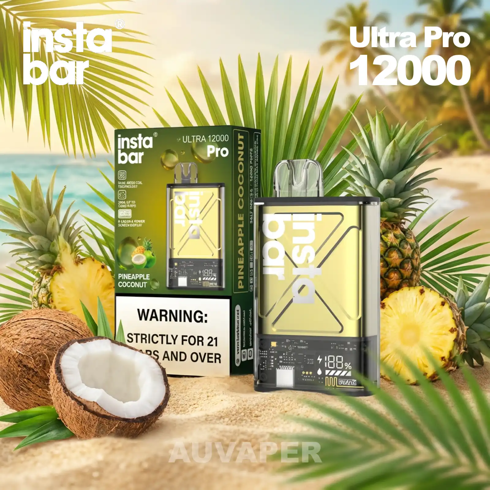 Pineapple Coconut InstaBar Ultra Pro