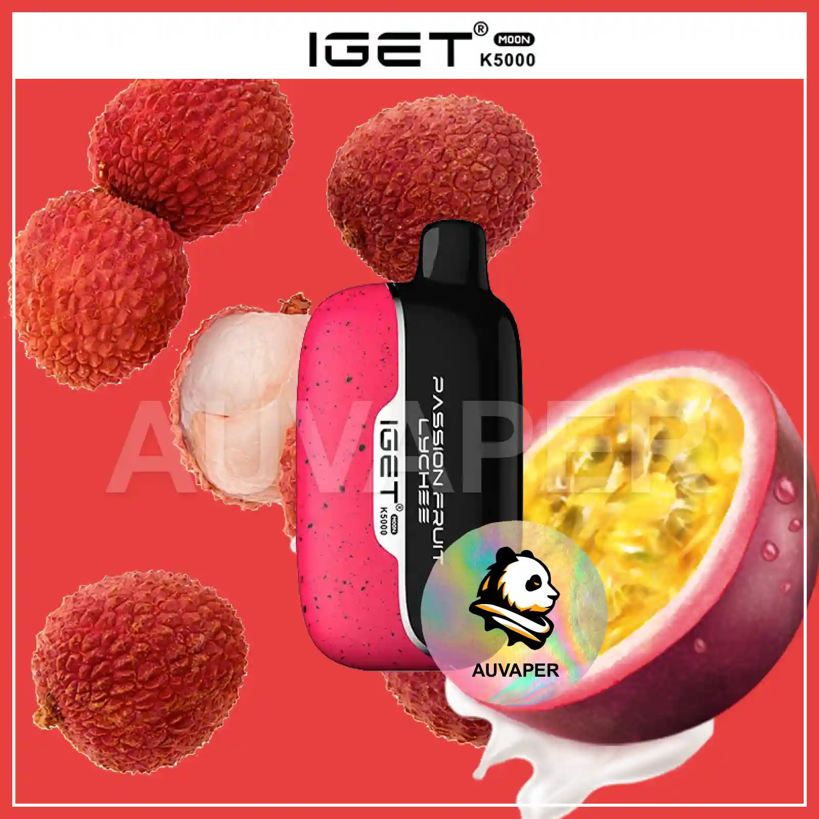 Passion Fruit Lychee Iget moon-AUVAPER