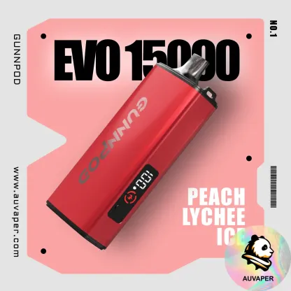 Peach Lychee Ice Gunnpod Evo-AUVAPER