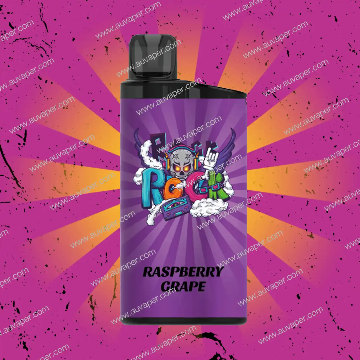 Raspberry Grape Iget Bar-AUVAPER