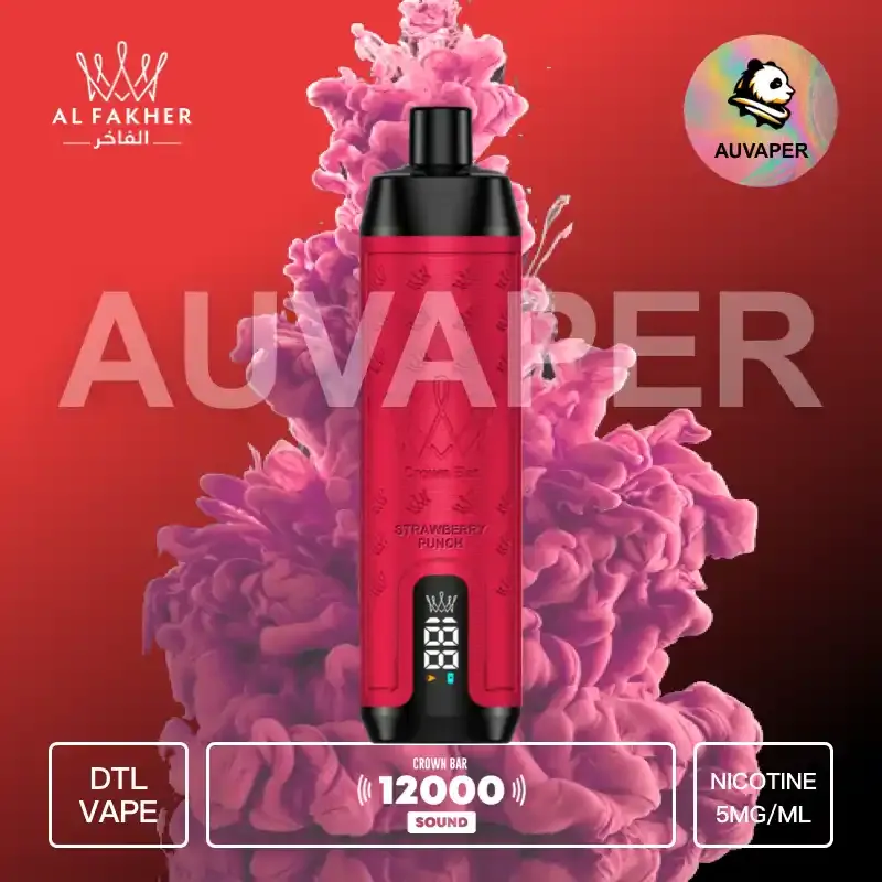 Strawberry Punch AL FAKHER Crown Bar-AUVAPER