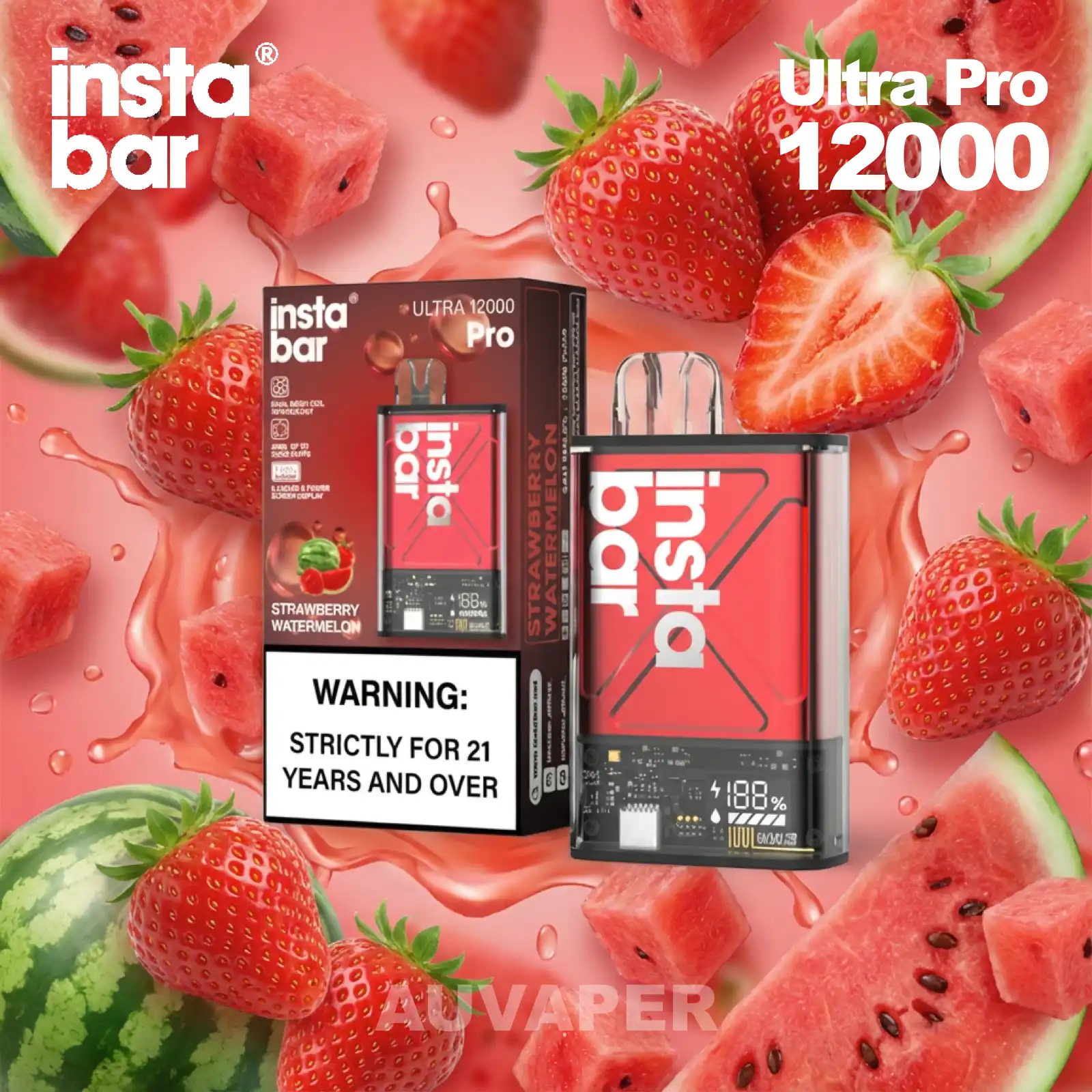 Strawberry Watermelon InstaBar Ultra Pro