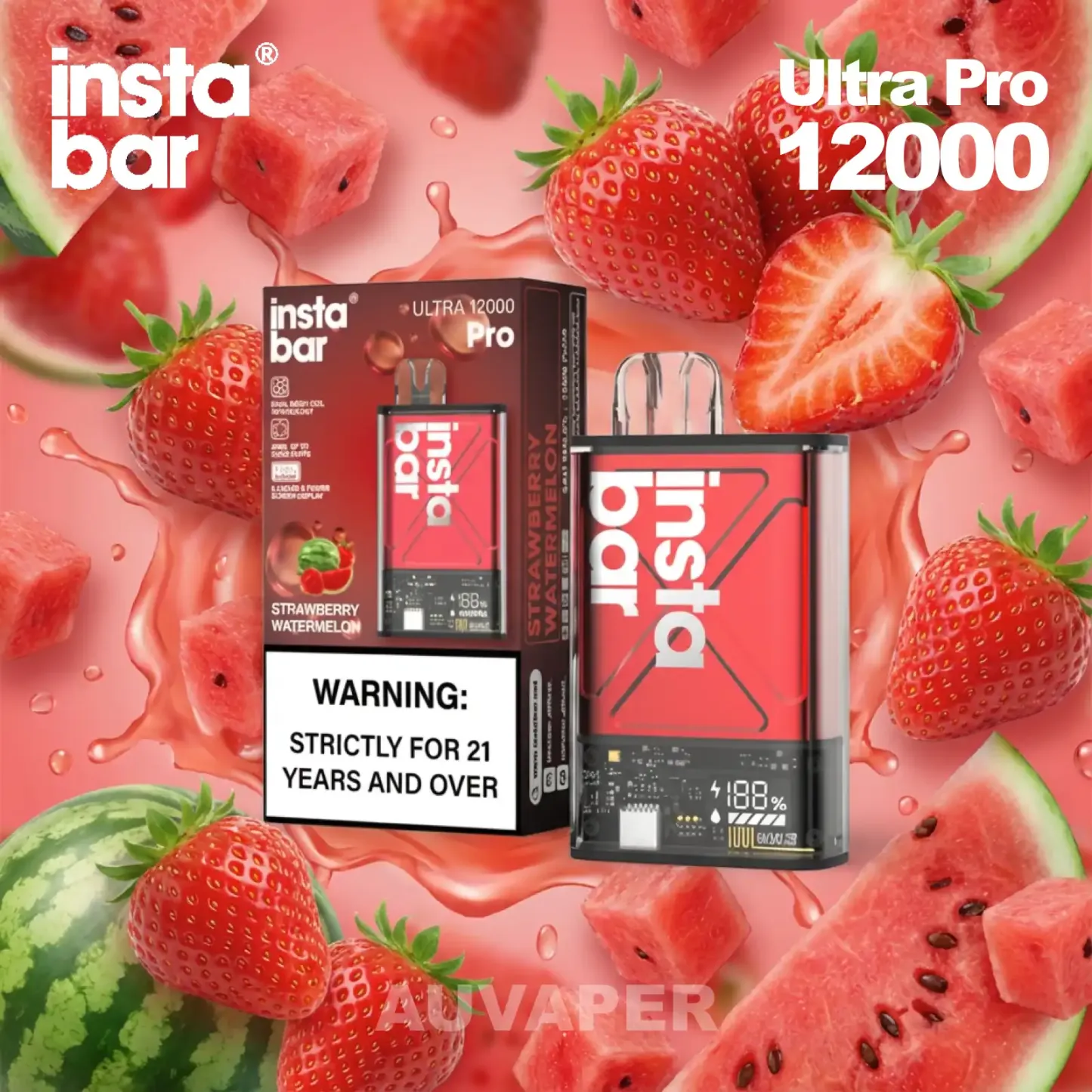 Strawberry Watermelon InstaBar Ultra Pro