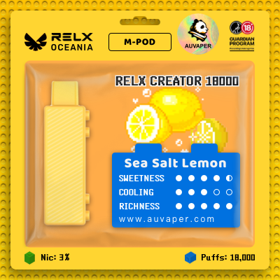Sea Salt Lemon Relx Creator