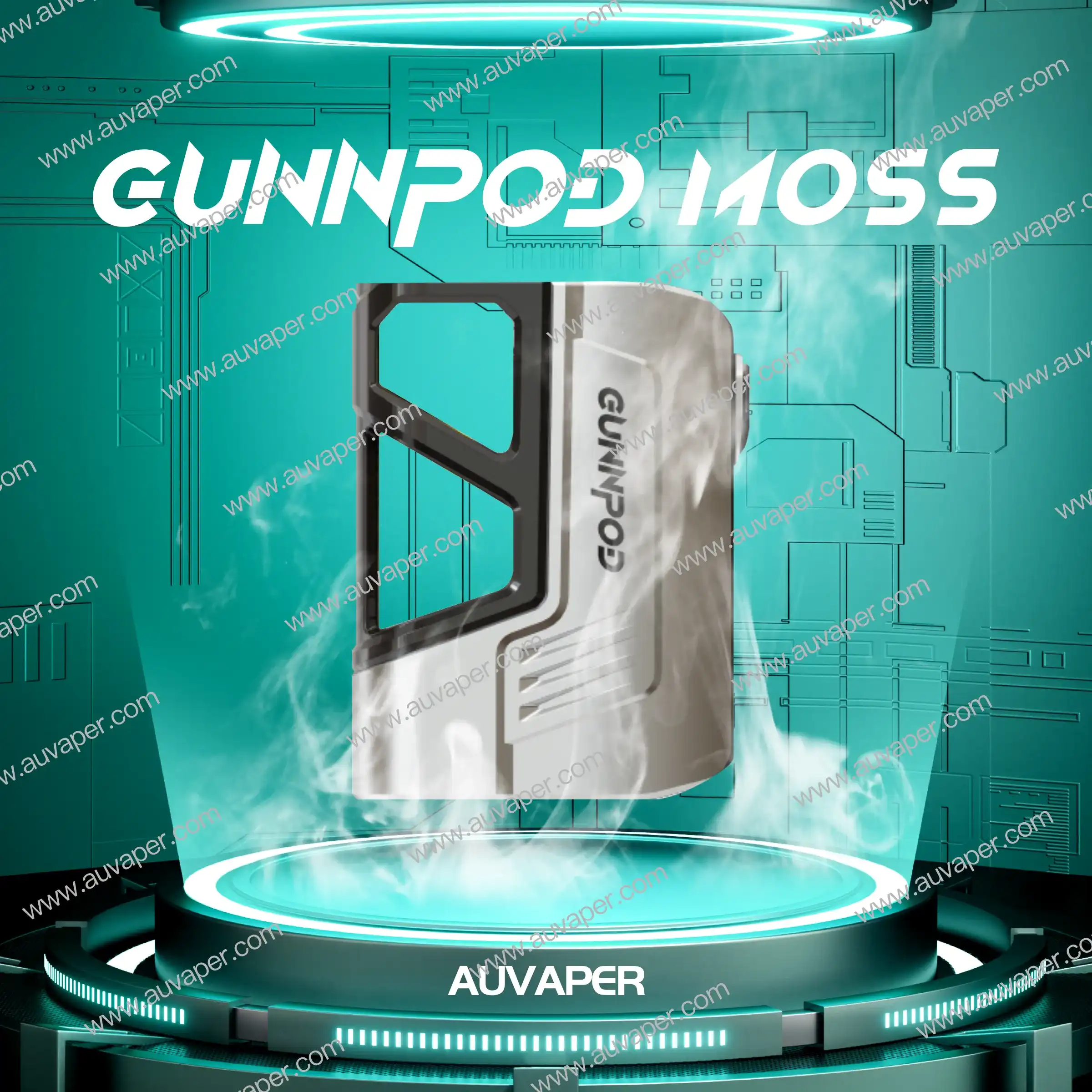 Sliver Gunnpod Moss Kit[No pod]-AUVAPER
