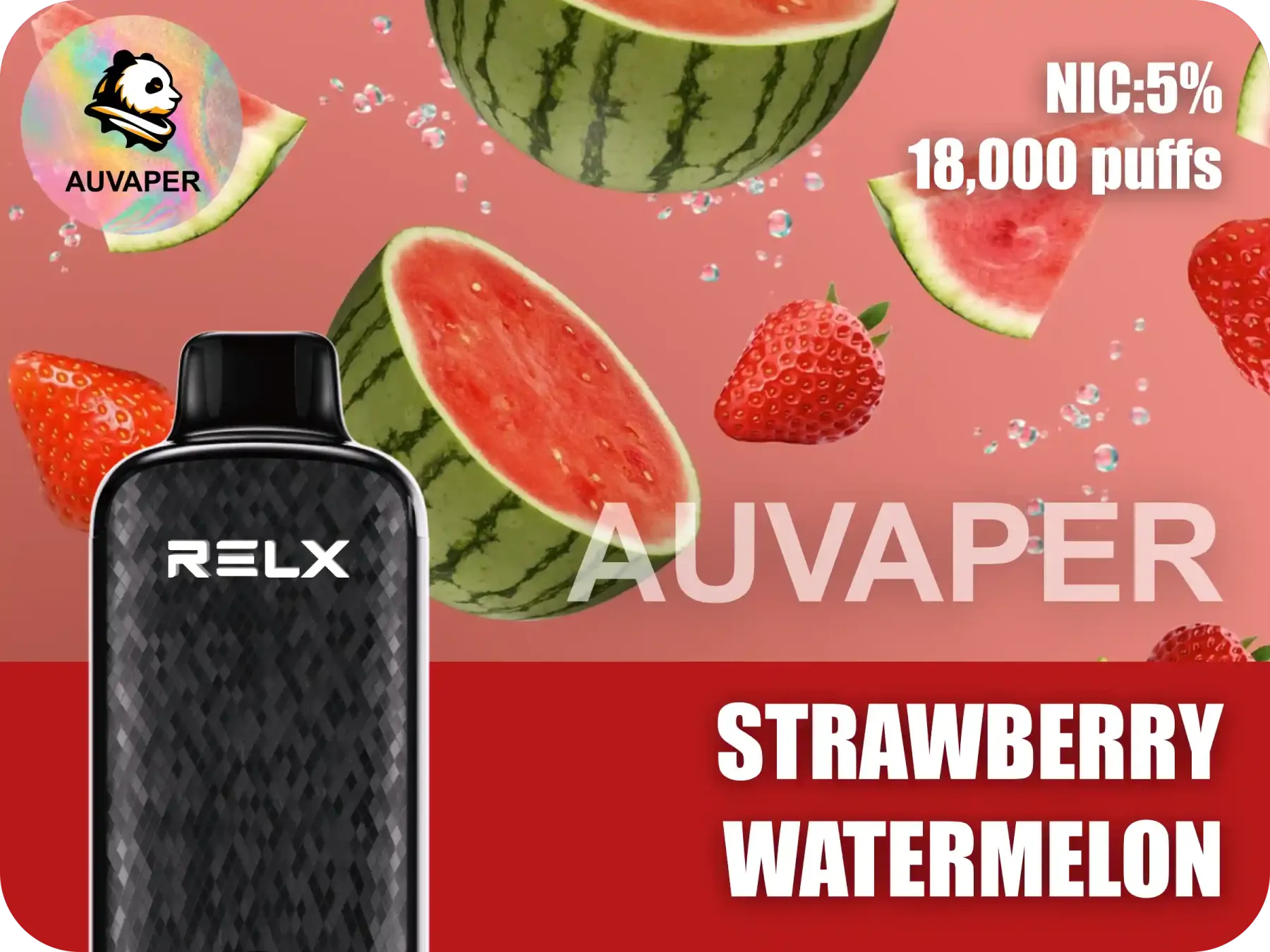 Strawberry Watermelon Relx Sparta-AUVAPER