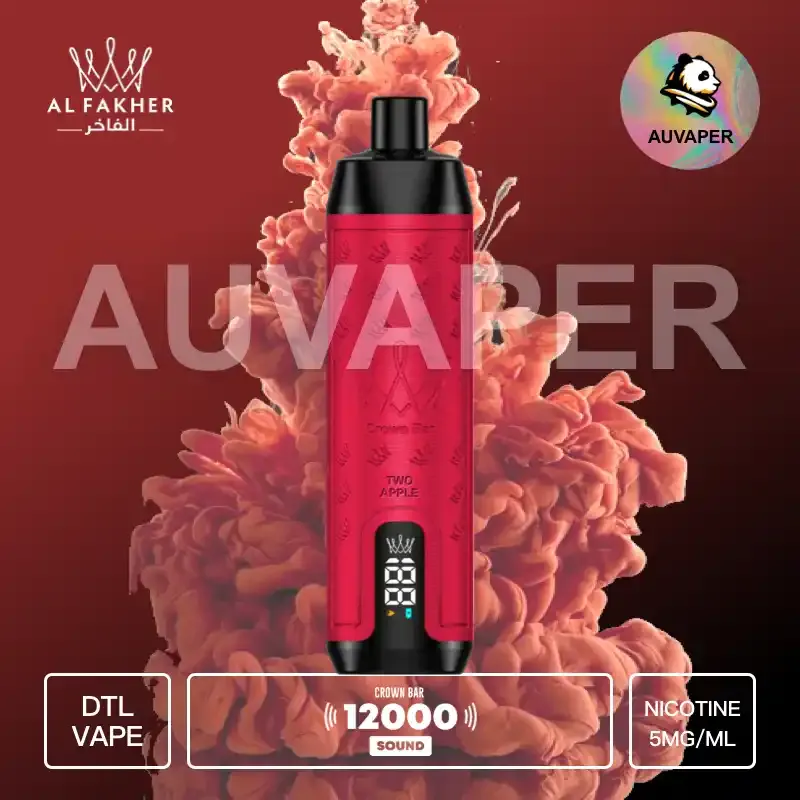 Two Apple AL FAKHER Crown Bar-AUVAPER