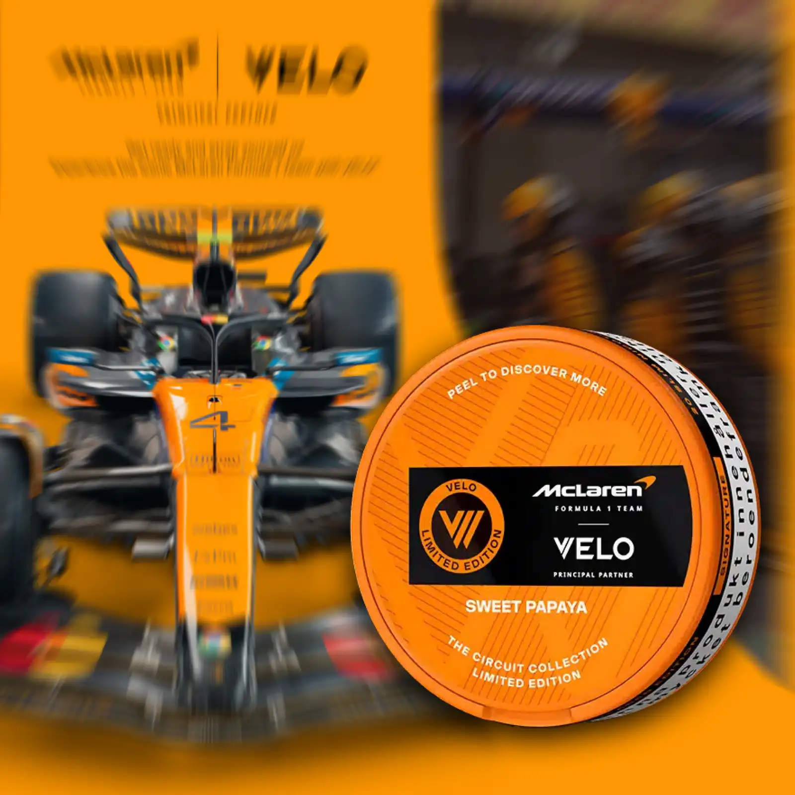 VELO MCLAREN SWEET PAPAYA 10.9MG