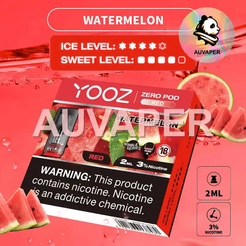  Watermelon Zero Pod(2per box)-AUVAPER