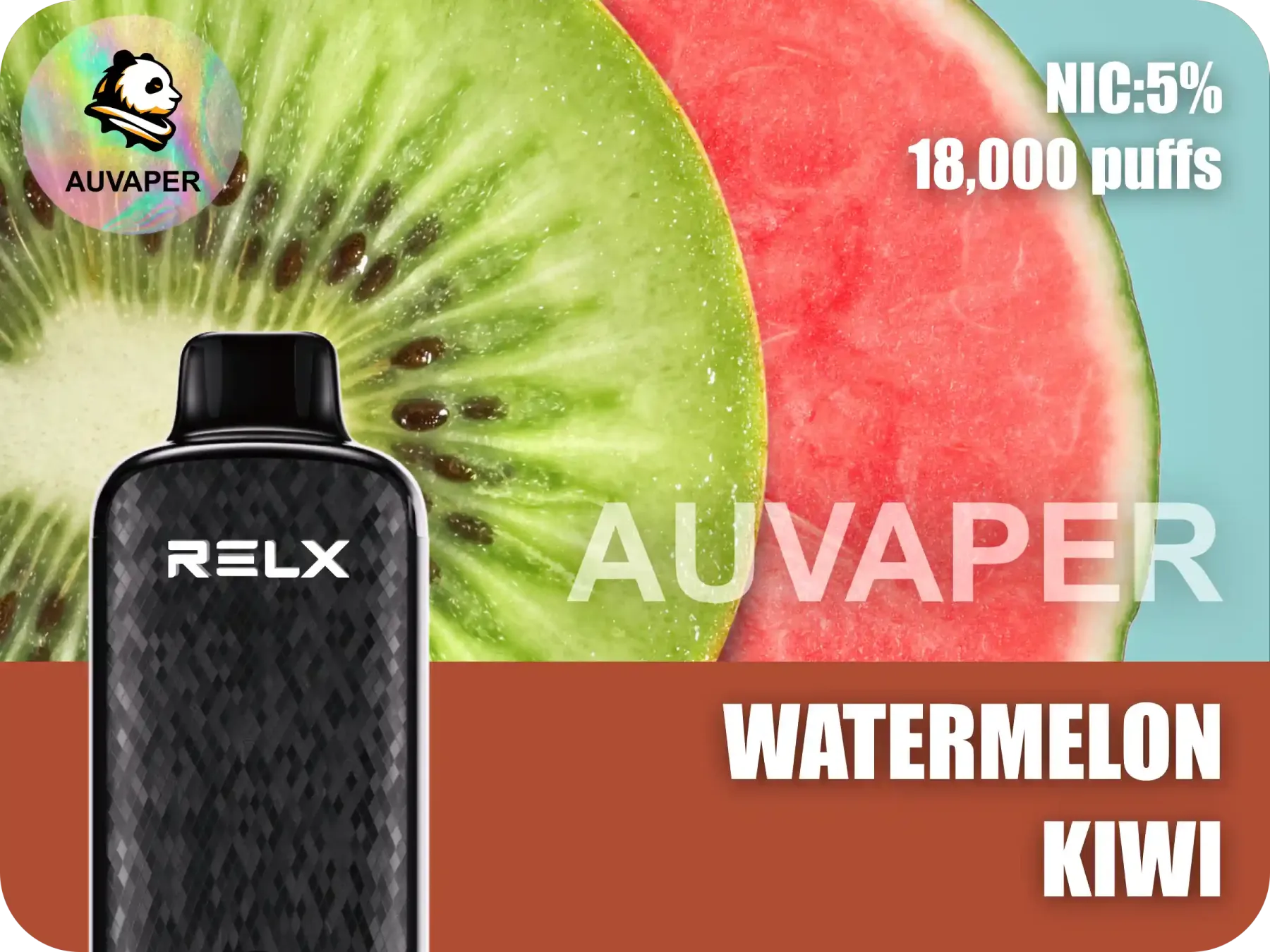 Watermelon Kiwi Relx Sparta-AUVAPER