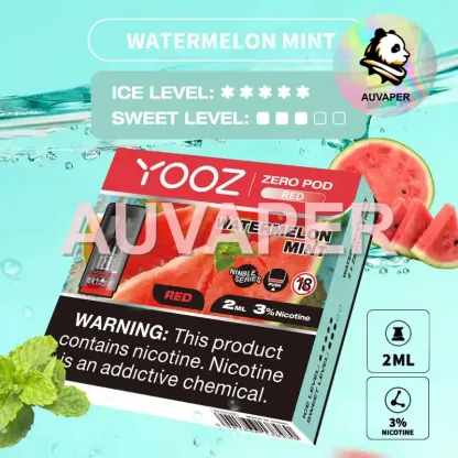  Watermelon Mint Zero Pod(2per box)-AUVAPER