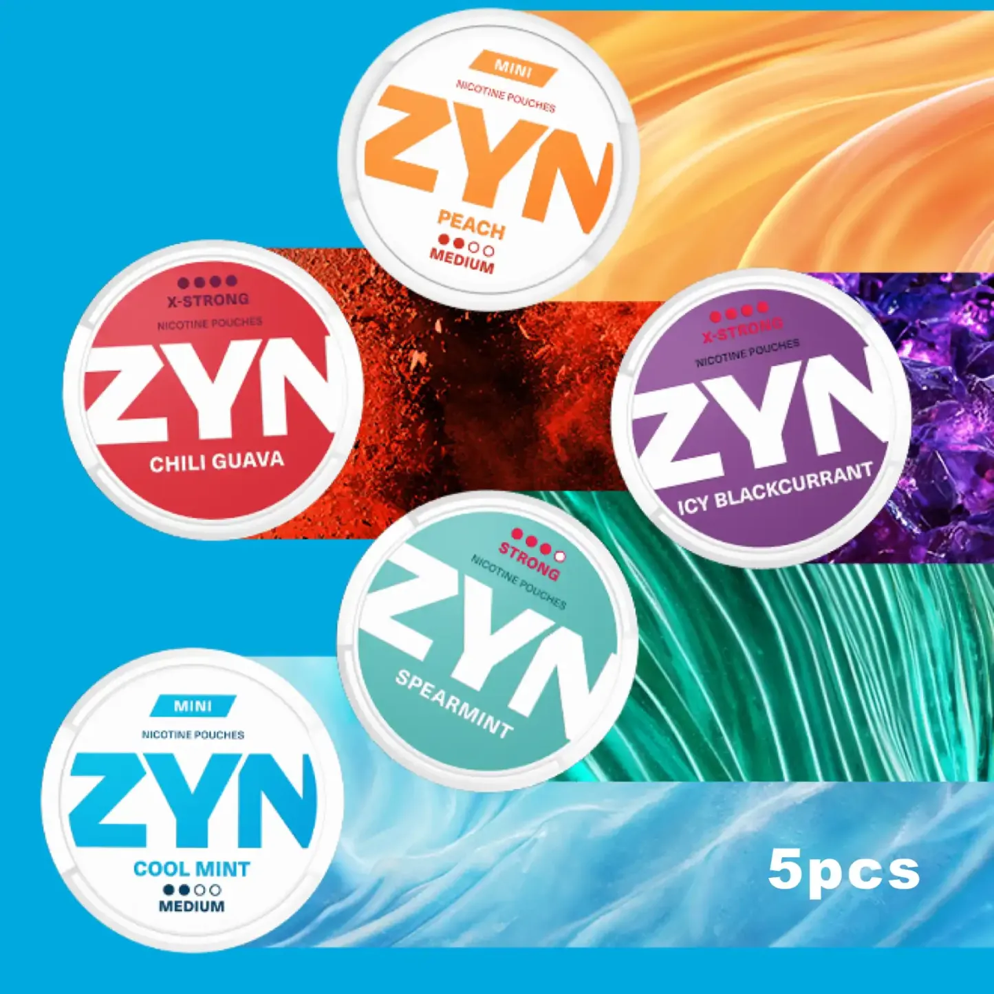 ZYN 5pcs