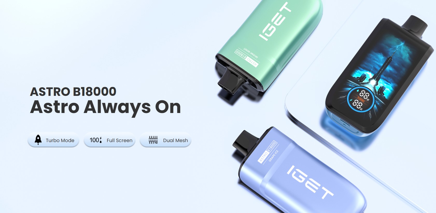 IGET ASTRO B18000 Professional Review