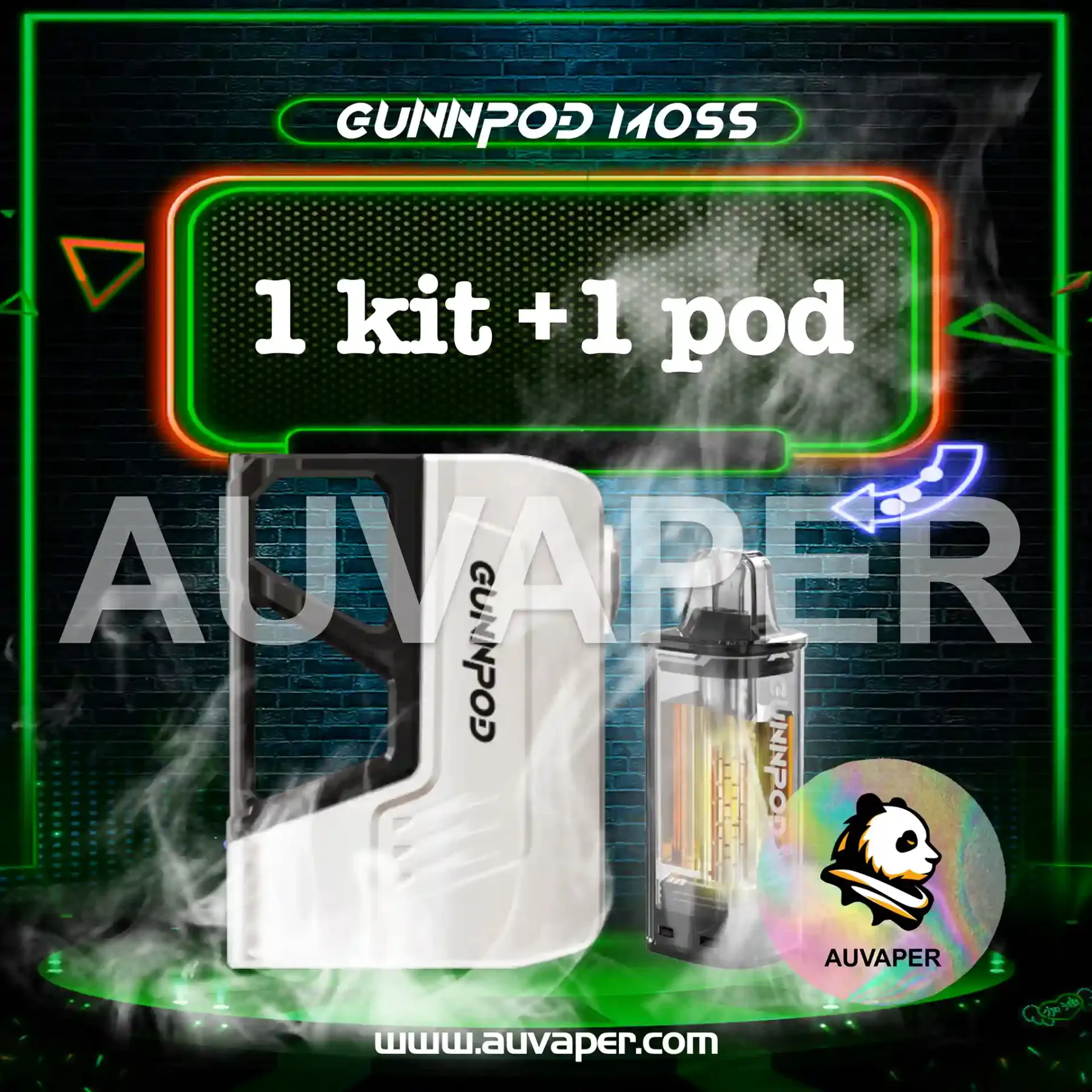 GUNNPOD MOSS Packages：1kit+1POD-AUVAPER