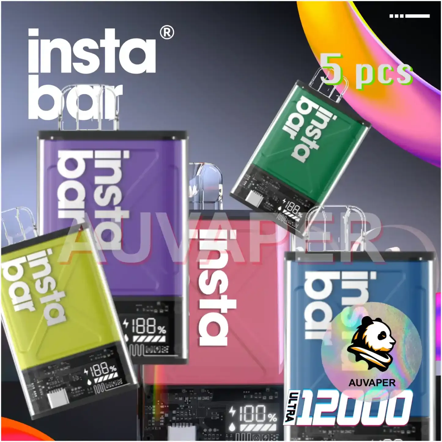 INSTA BAR ULTRA 5pcs-AUVAPER