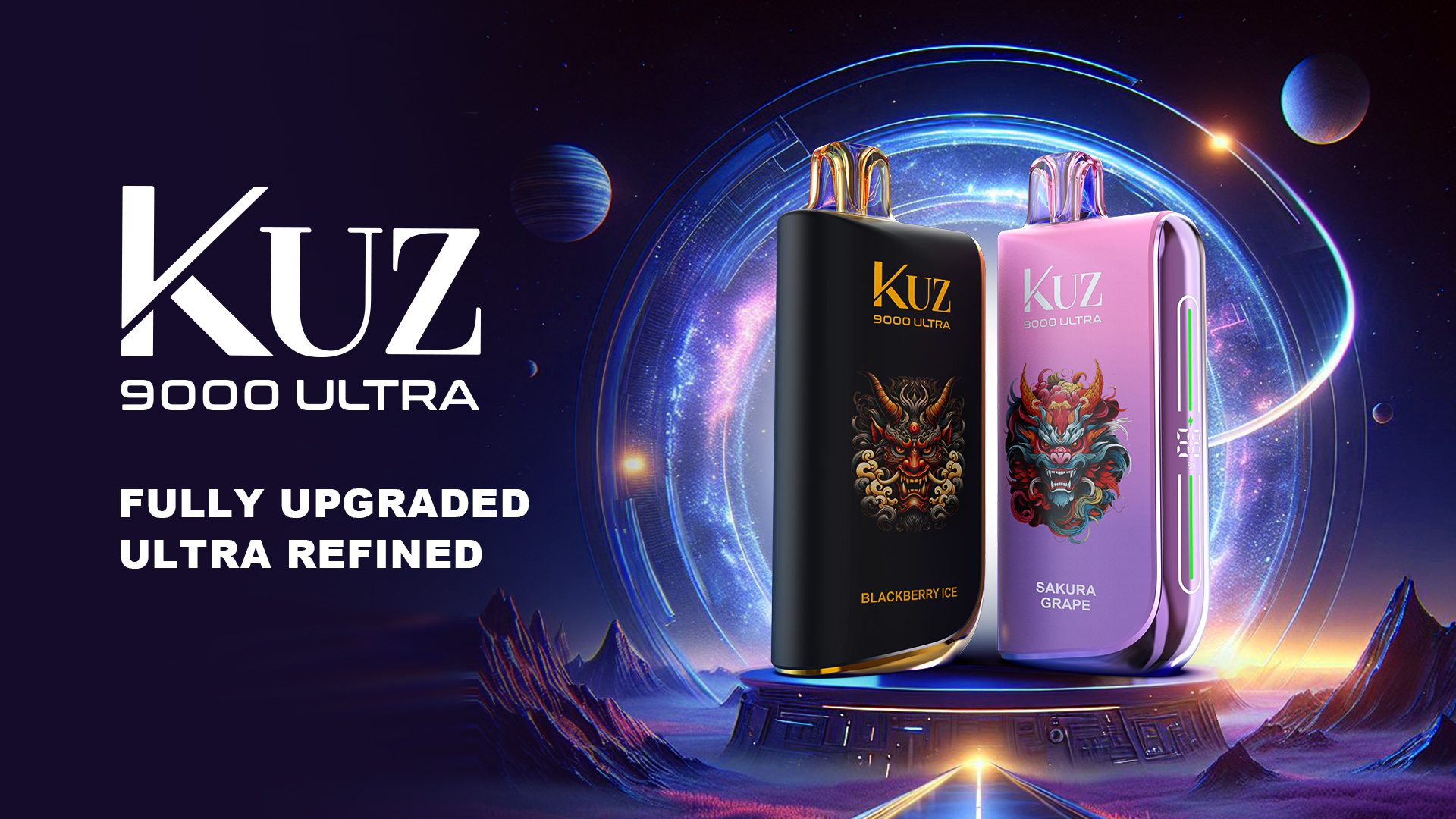 KUZ LUX9000 disposable vape review