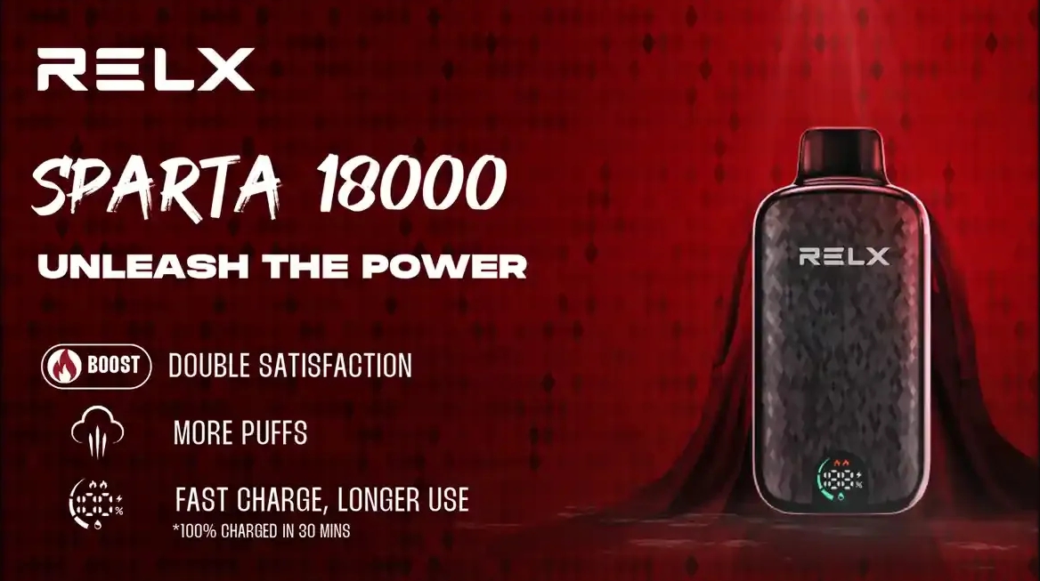 RELX Sparta 18,000 Puffs