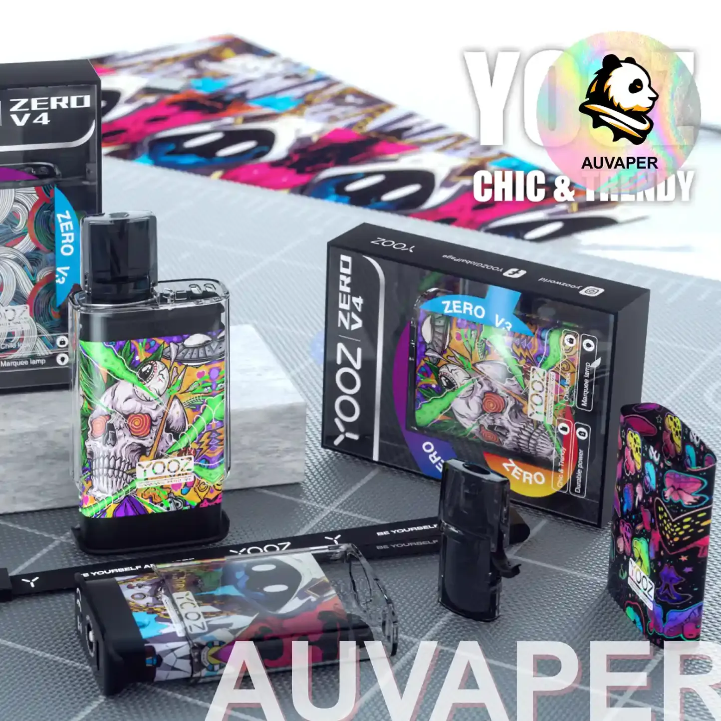 ZERO V4 KIT（No pod）——YOOZ -AUVAPER