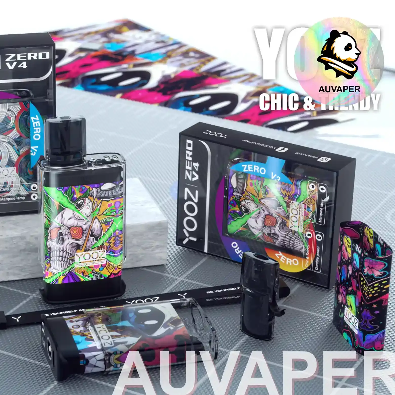 ZERO V4 KIT（No pod）——YOOZ -AUVAPER