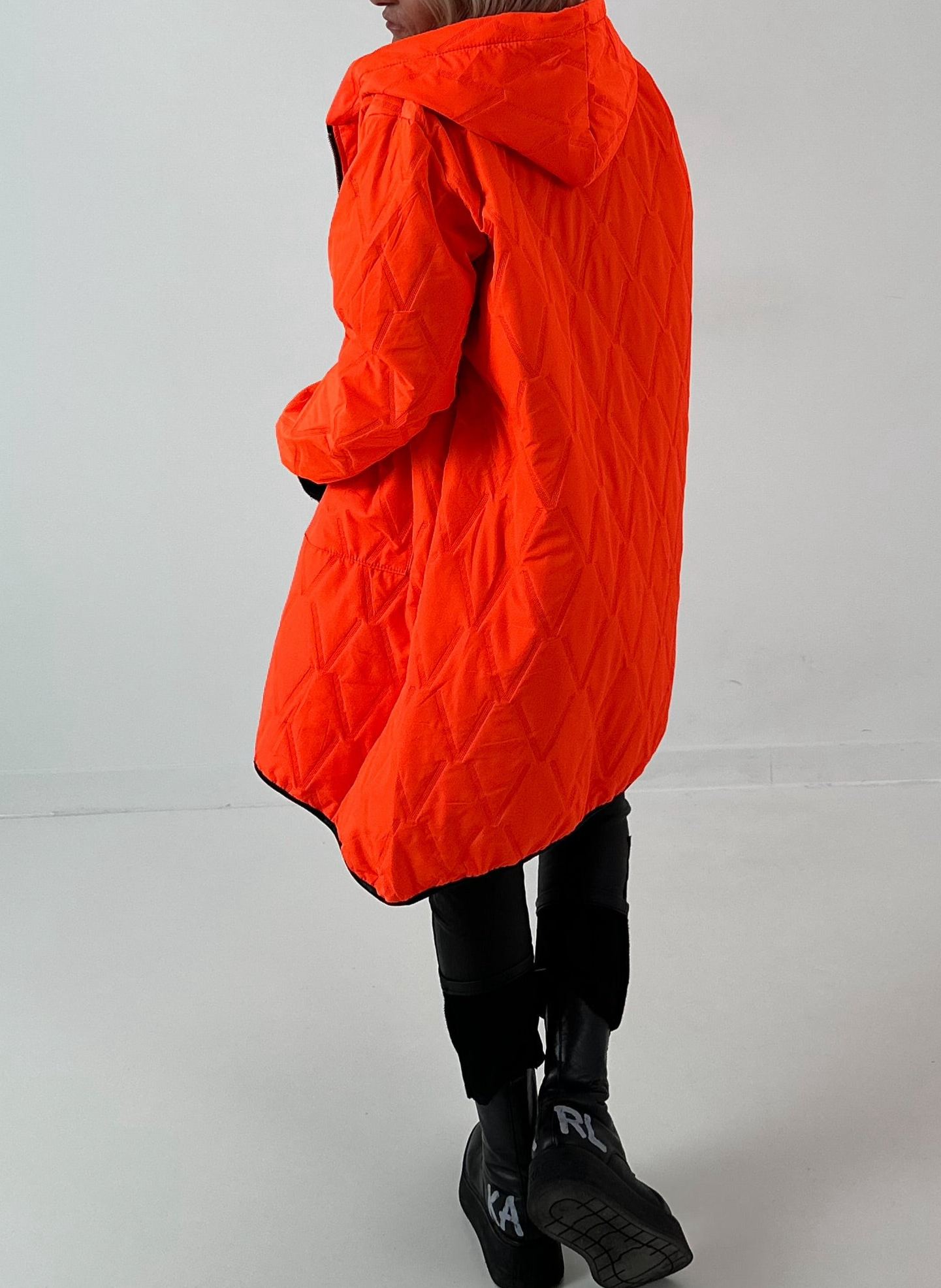 Womens Hooded Casual Coat