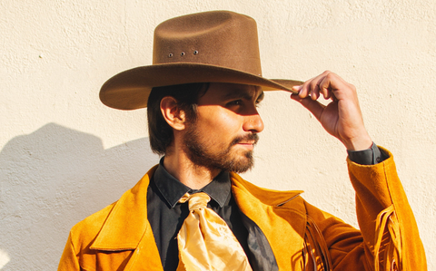 Open Crown Cowboy Hat