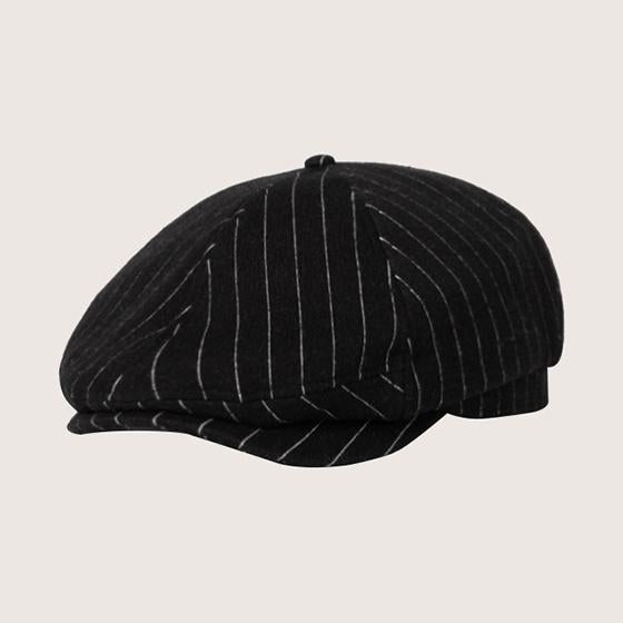 Darby Striped Newsboy Cap – keyonehats