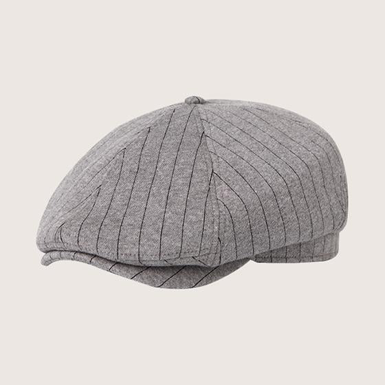 Darby Striped Newsboy Cap – keyonehats