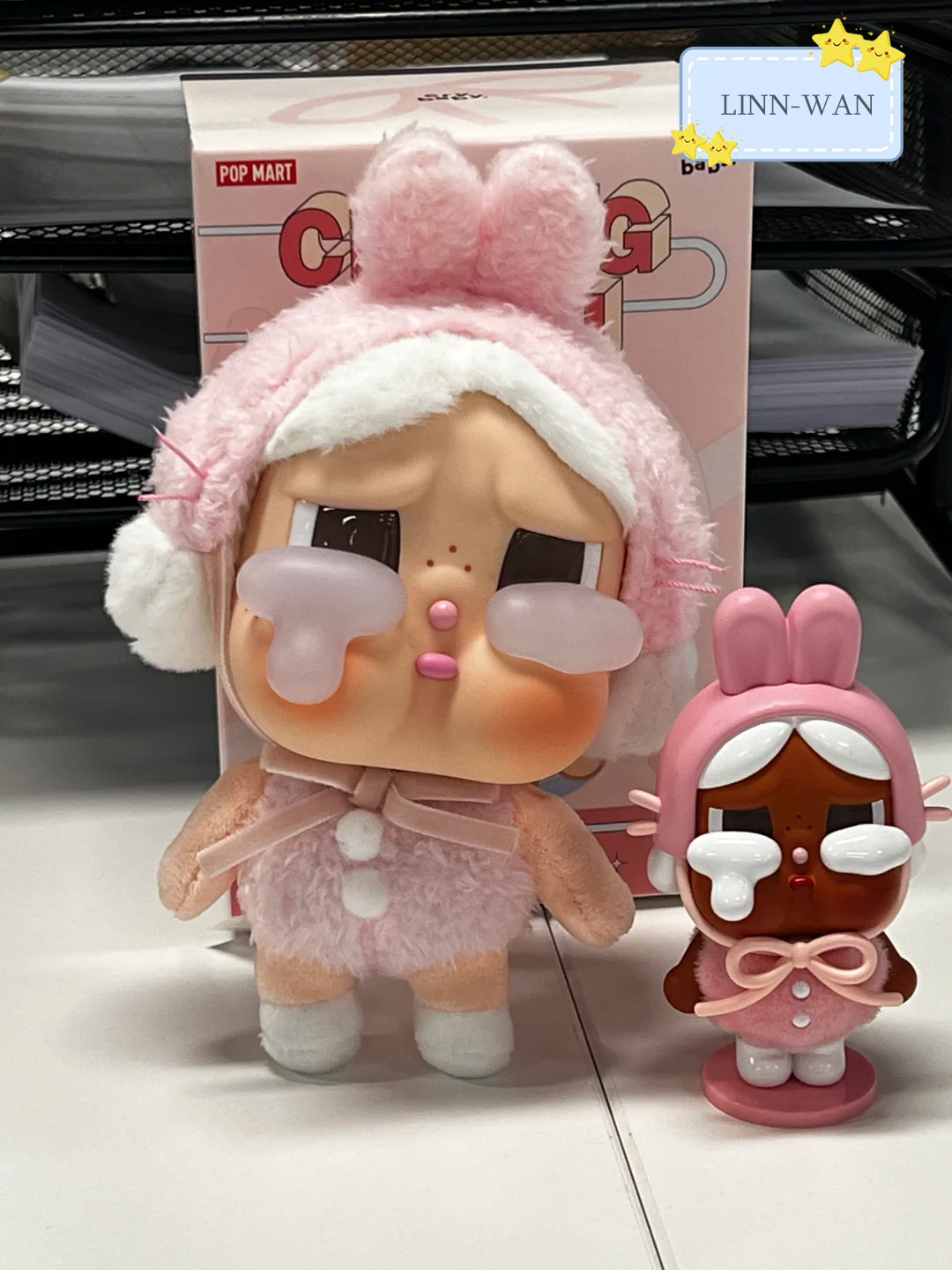 POP MART Crybaby Crying Again Plush Series Toy Blind Box Confirmed Figure Gift！！