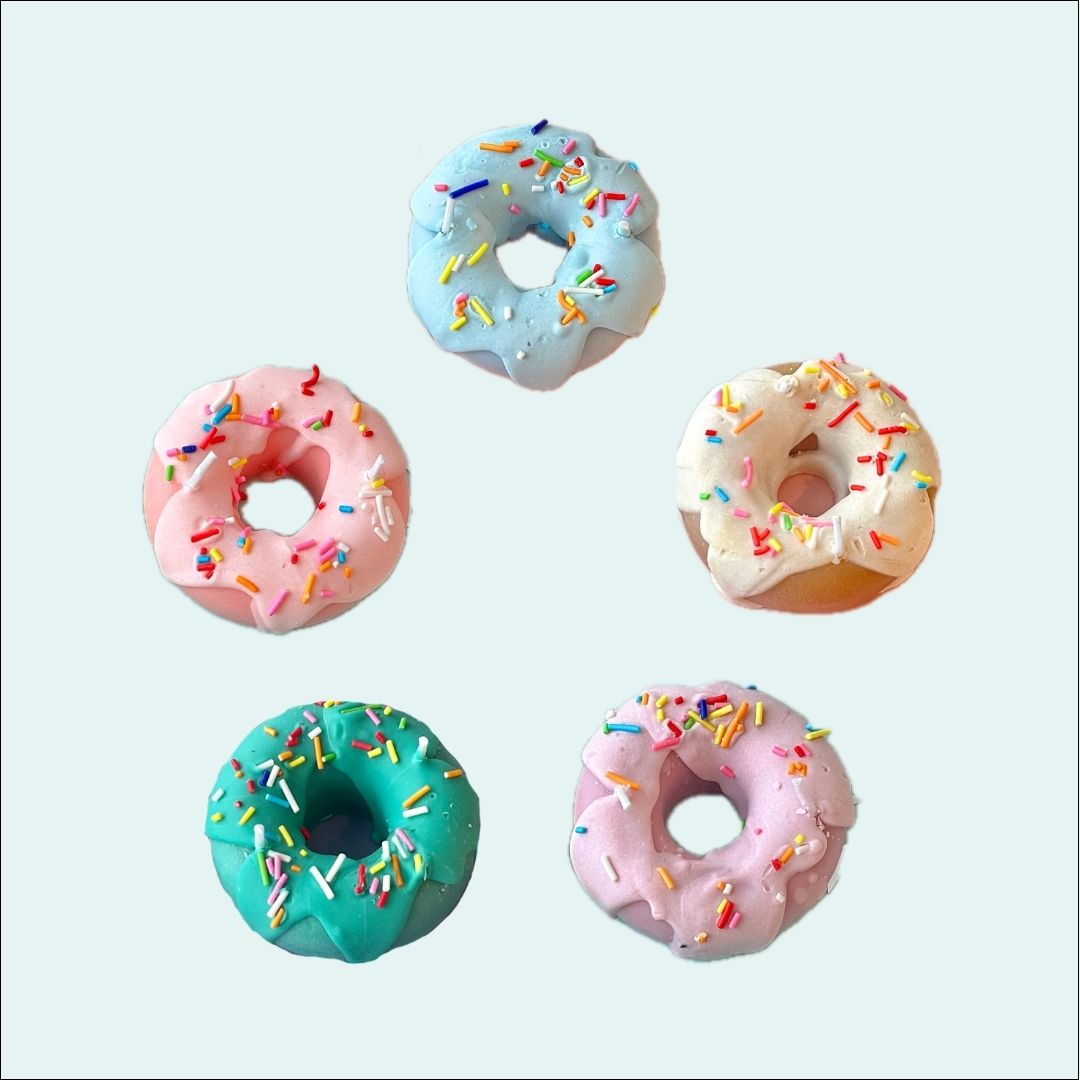 Realistic Frosting Donut Candles - 5 Colors-Cozyolo Home Decor & Candle