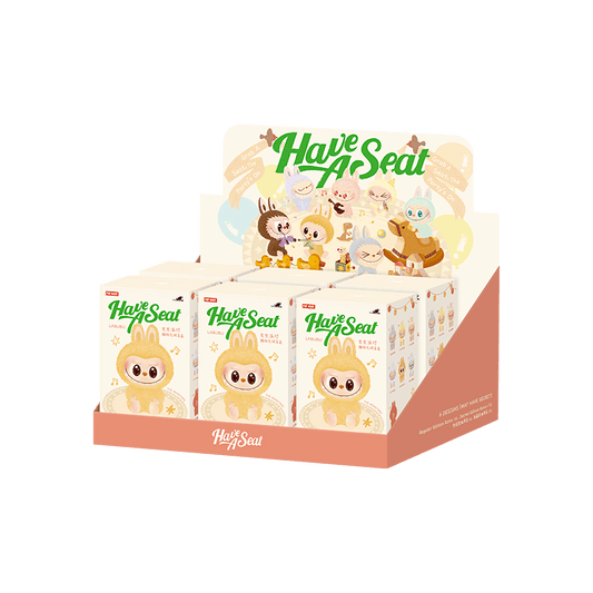 THE MONSTERS - Have a Seat Vinyl Plush Blind Box 6Pcs Set