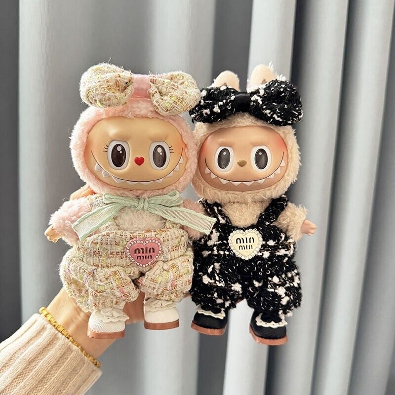 LABUBU Clothes The Monsters Plush Doll Handmade Clothes Set No Toys