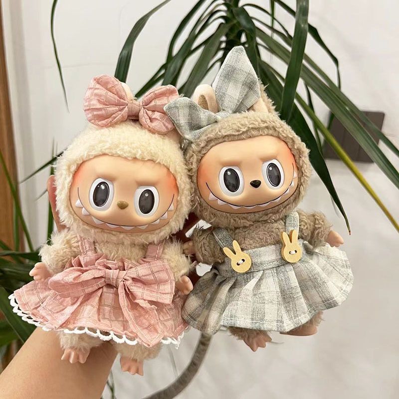 LABUBU Clothes The Monsters Plush Doll Handmade Clothes Set No Toys 2025
